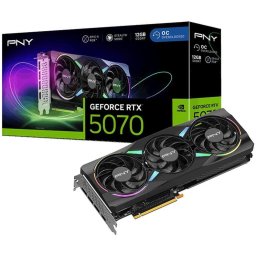 PNY VCG507012TFXXPB1-O ARGB OC GeForce RTX 5070 12GB GDDR7 DLSS4