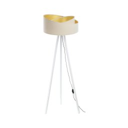 Lampadar GALAXY 1xE27/60W/230V crem/alb
