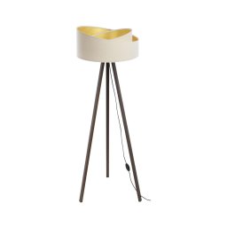 Lampadar GALAXY 1xE27/60W/230V crem/maro