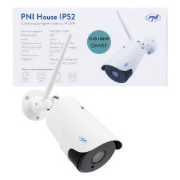 PNI House IP52 2MP 1080P Wireless Video Surveillance Camera with IP, stand-alone, outdoor and indoor and microSD slot, night mode