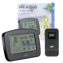 Statie meteo PNI MS500 cu senzor exterior wireless si memorie min/max