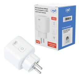Priza inteligenta WiFi PNI SmartHome WP800, 16A, monitorizare consum