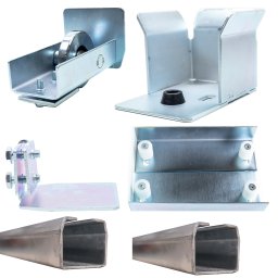 Kit montaj poarta autoportanta PNI AP800C, lungime totala 6 m