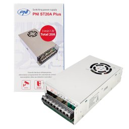 Sursa de alimentare în comutatie PNI ST20A Plus 12V 20A stabilizata