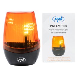 Lampa de semnalizare LED PNI LMP130 pentru poarta automata, IP54