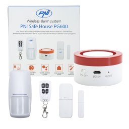 Sistem de alarma wireless PNI Safe House PG600 cu Tuya Smart