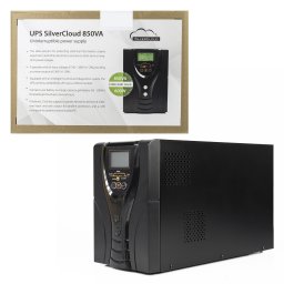 UPS SilverCloud 850VA cu sinus pur si ecran LCD pentru centrale termice