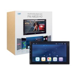 Navigatie auto 2 DIN PNI A8020 HD cu GPS, Android, Bluetooth si WiFi