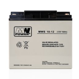 Baterie AGM MW 18-12S 12V 18Ah fara intretinere, plumb-acid