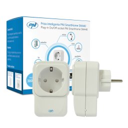 Priza inteligenta PNI SmartHome SM440 pentru control ON/OFF la distanta