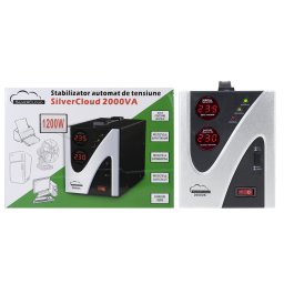 Stabilizator automat de tensiune SilverCloud 2000VA 1200W