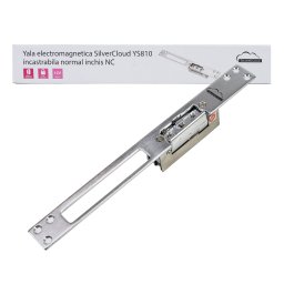 Yala electromagnetica încastrabila SilverCloud YS810, fail secure NC, 12V