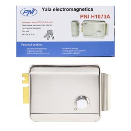 Yala electromagnetica PNI H1073A din otel, Fail Secure NC, IP66