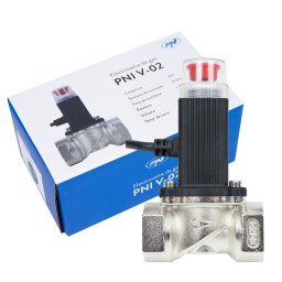 Electrovalva de gaz PNI V-02, 3/4 inch, resetare manuala