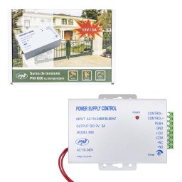 Sursa de tensiune PNI K80 12V 3A cu temporizare pentru yala si control acces