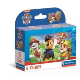 Clementoni: Cuburi de poveste Patrula Cățelușilor - set de 6 bucăți
