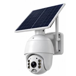 Camera de Supraveghere Solara PTZ HD 4G Panou Solar 7.8W PIR + AI Vedere Nocturna Color QS10