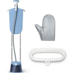 Aparat de călcat vertical cu abur PHILIPS STE1030/20, 1800W, 1.8L, 3 setări abur, Deep Azur, Blue