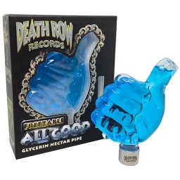 Death Row Records Pipa sticla pentru ceara dabs congelabila All Good Nectar 10 cm (USA)