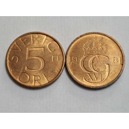 Suedia 1981 - 5 ore, circulata