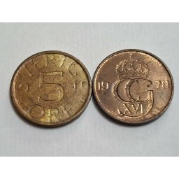 Suedia 1978 - 5 ore, circulata