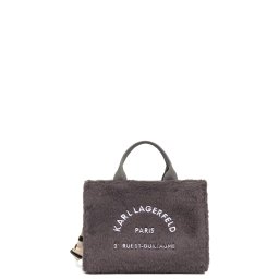 KARL LAGERFELD Geantă K/Rsg Square Fur Md Tote B4W50022 1ku ash grey