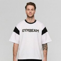 GymBeam Tricou Premium Heavyweight Varsity S