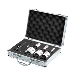 Makita - E-12304 - Set carote, lemn, 19-57 mm, 8 bucati