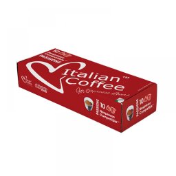 Italian Coffee Passione compatibile Nespresso,10 capsule
