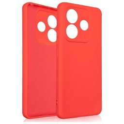 Husa Beline Etui Silicone Xiaomi Redmi Note 14 czerwony/red
