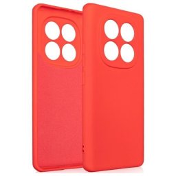 Husa Beline Etui Silicone Xiaomi Redmi Note 14 Pro czerwony/red