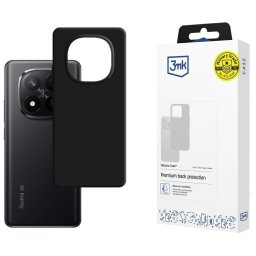 Husa Etui 3MK Silicone Case do Xiaomi Redmi Note 14 Pro+ czarny