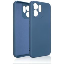 Husa Etui Beline Silicone do Oppo Reno 14F niebieski
