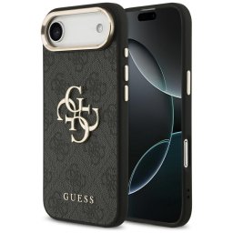 Husa Etui Guess 4G Big 4G Classic Logo do iPhone Air czarny złoty