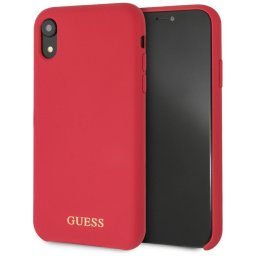 Husa Guess GUHCI61LSGLRE iPhone Xr red/czerwony hard case Silicone