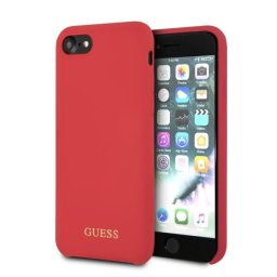 Husa Guess GUHCI8LSGLRE iPhone 7/8/SE 2020/ SE 2022 red/czerwony hard case Silicone