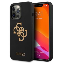 Husa Guess GUHCP13XLS4GGBK iPhone 13 Pro Max6,7" czarny/black hard case Silicone 4G Logo