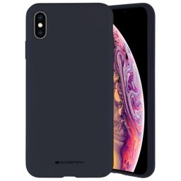 Husa Mercury Silicone Samsung Note 20 N980granatowy/navy