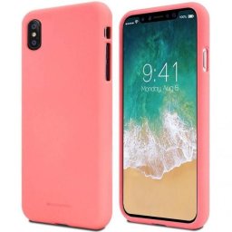 Husa Mercury Soft iPhone 15 Pro 6,1" różowy/pink