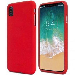 Husa Mercury Soft iPhone 15 Pro Max 6,7"czerwony/red