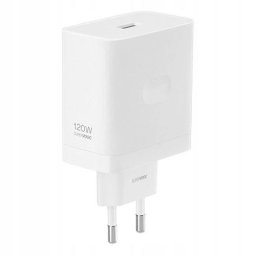 Incarcator de retea SUPERVOOC 120W Power Adapter USB-A Alb