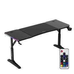 Birou Gaming Hero 4.6 RGB Black Gaming Desk