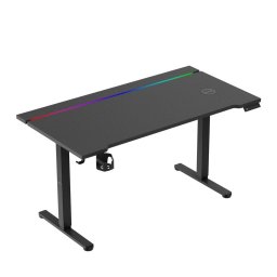 Birou Gaming Hero 8.7 RGB Electric Gaming Desk – Black