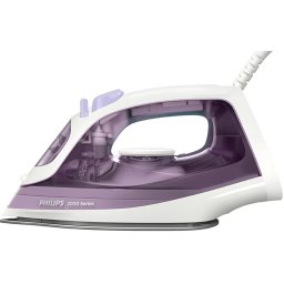 Fier de calcat PHILIPS Seria 2000 DST2020/30, 2000W, 110g/min, 250ml, talpa ceramica, Purple