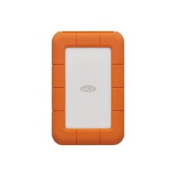 HDD extern LACIE 5 TB, Rugged, 2.5 inch, USB 3.0, portocaliu/ argintiu, "STFR5000800" (timbru verde 0.8 lei)