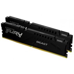 Memorie DDR Kingston FURY Beast DDR5 32 GB, frecventa 5600 MHz, 16 GB x 2 module, radiator, "KF556C40BBK2-32"