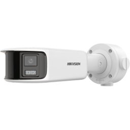 CAMERA IP Hikvision, bullet pt. interior | exterior, dist. IR 40 m, tip lentila fixa 2.8 mm, 6 Mpx, microfon, PoE, carcasa metal, slot SD card, "DS-2CD2T67G2PLSUSL" (timbru verde 0.8 lei)