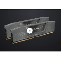 Corsair DDR5, 32GB, KIT 2x16GB, 6000 MHz, C38, 1.35V, XMP&EXPO, Gri, Vengeance "CMK32GX5M2B6000Z38"