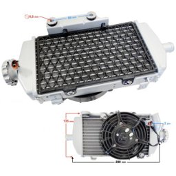 Radiator VOGE 300 Rally