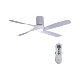 Ventilator LED dimabil Lucci air 213350 IVIERA 1xGX53/12W/230V alb + telecomandă